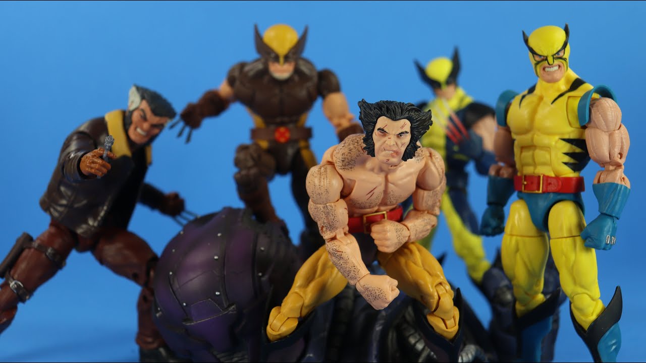 RANKING MY TOP 10 FAVORITE MARVEL LEGENDS WOLVERINE FIGURES | 50TH ANNIVERSARY COMMEMORATIVE VIDEO
