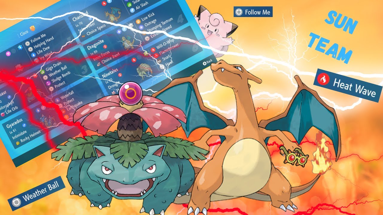 CHARIZARD & VENUSAUR IN SUN DEMOLISH VGC - Pokemon Scarlet & Violet VGC Double Battles Regulation F