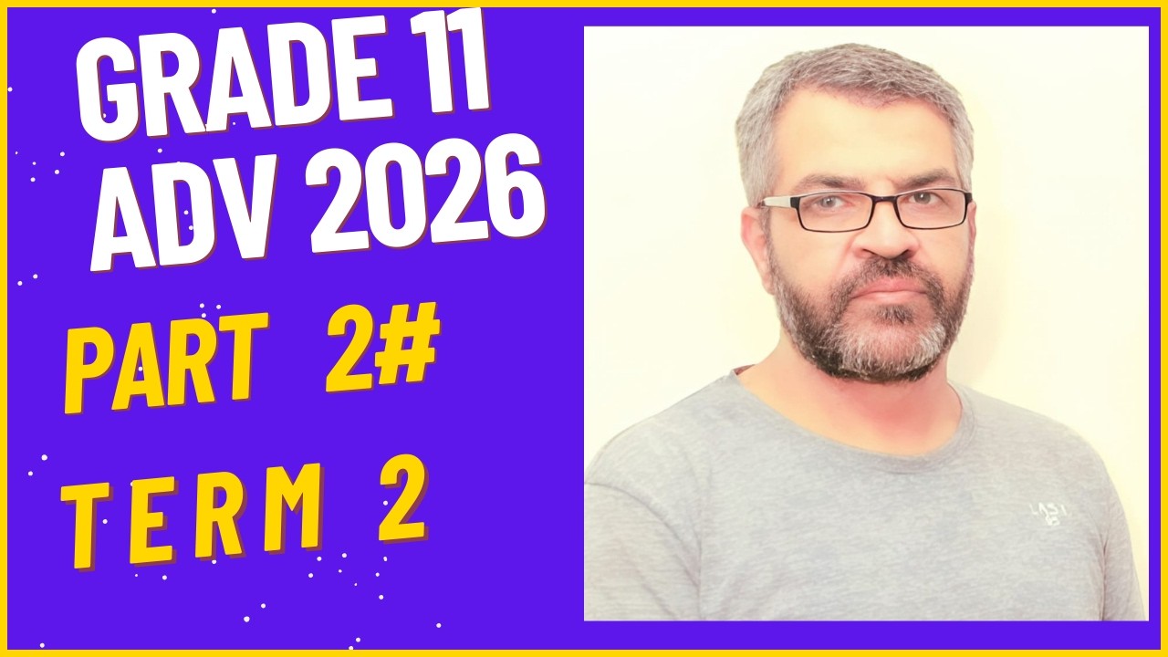 Grade 11 Adv Part2  هيكل الرياضيات الحادي عشر متقدم لغات ترم تاني 2026