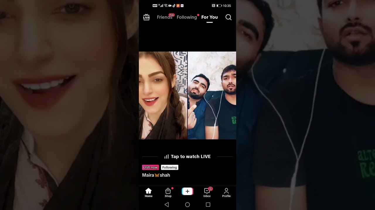 maira shah VS sabzi wala tiktok live stream pk match full enjoy @tikTokstar580