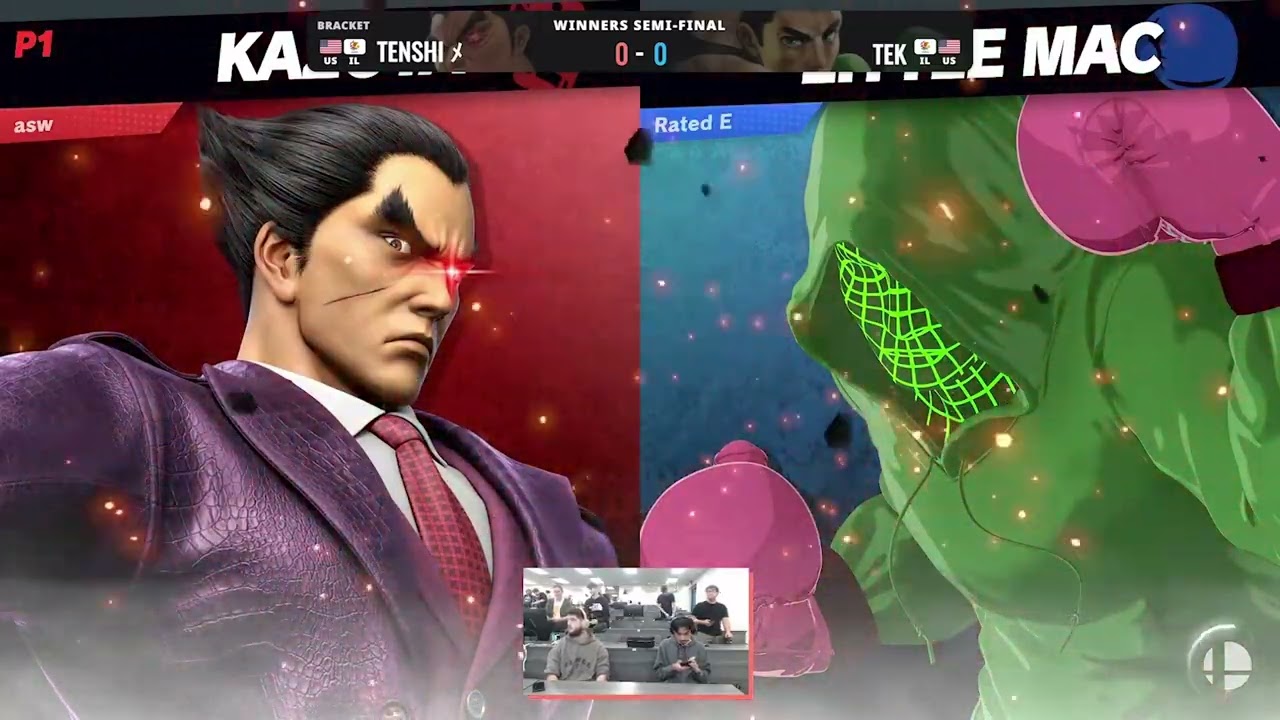 Illinois State Smash Weekly #295 | Winners Semi Finals: Tenshi (Kazuya) vs. Tek (Little Mac)