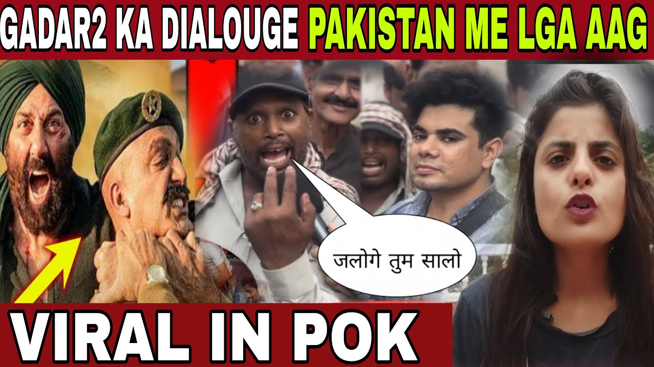 Gadar2 Ka DIALOUGE Pakistan Me Lga Aag | Daily Swag Pakistan Se #dailyswag #pakistan #trendyoutube