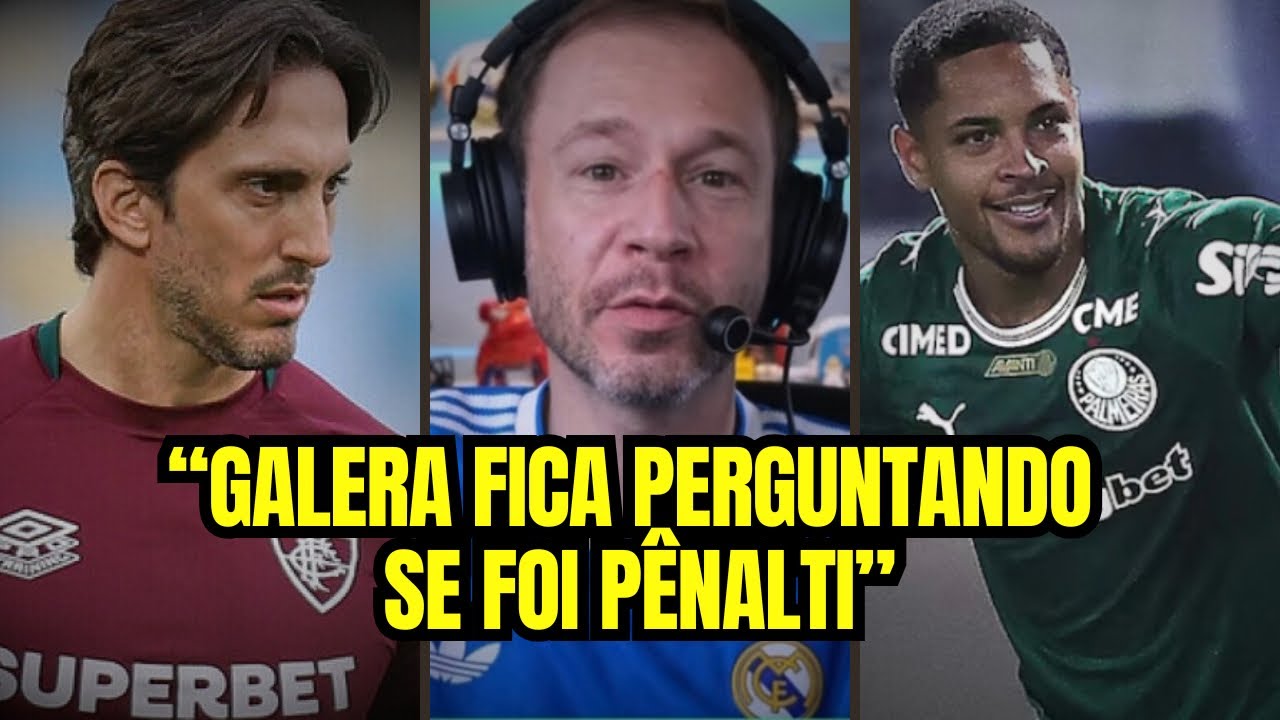 TIAGO LEIFERT CALOU OS RIVAIS SOBRE O PÊNALTI NO PALMEIRAS 