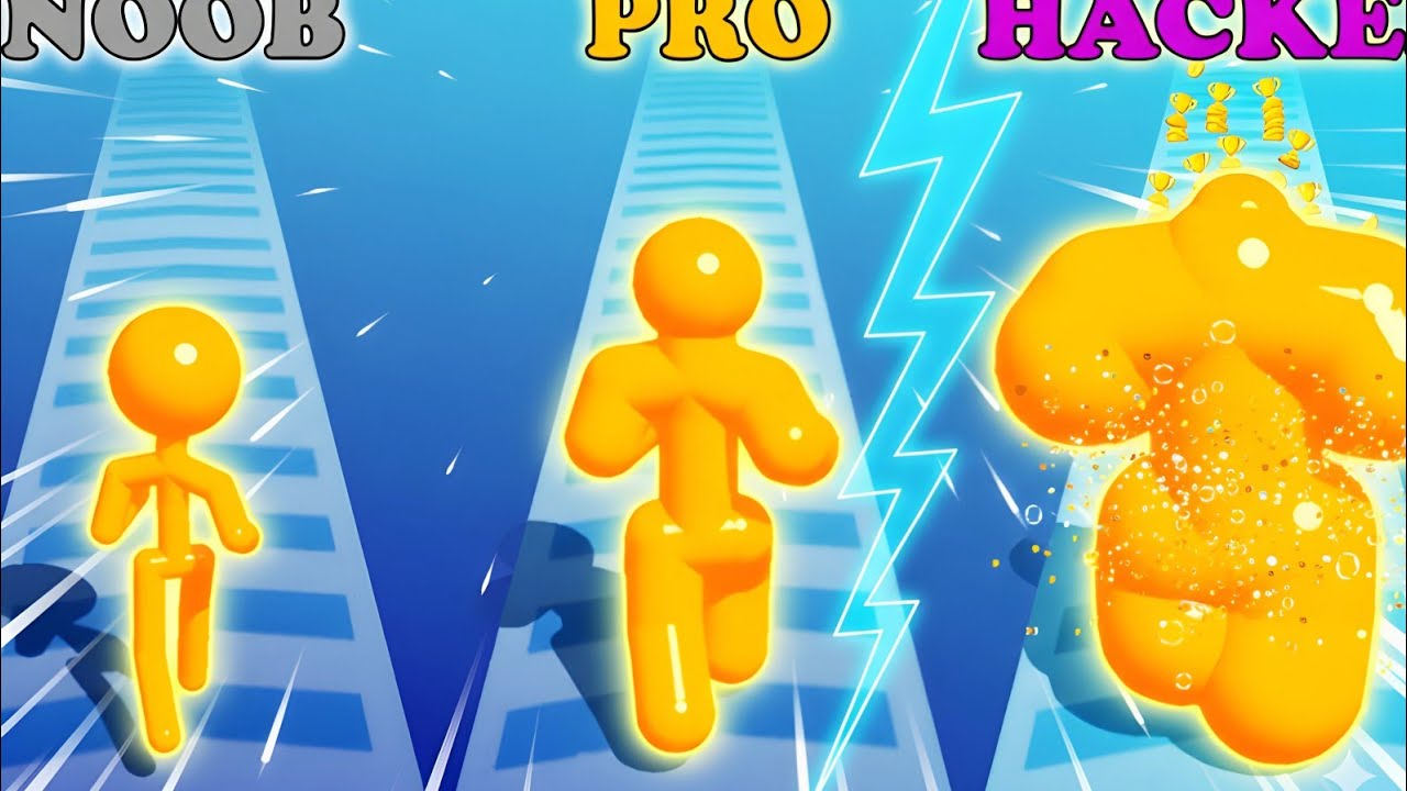 Tall Man Run 3D / All Max Level Walkthrough Gameplay, Part 01 
