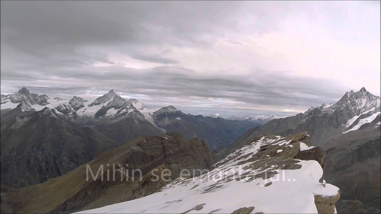 Oberrothorn 3415m Summit