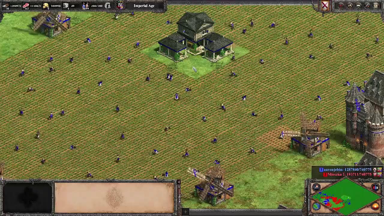 Part -2 How Much Food Can Burgundian Villagers Collect in 24 Hours? | AOE II: DE