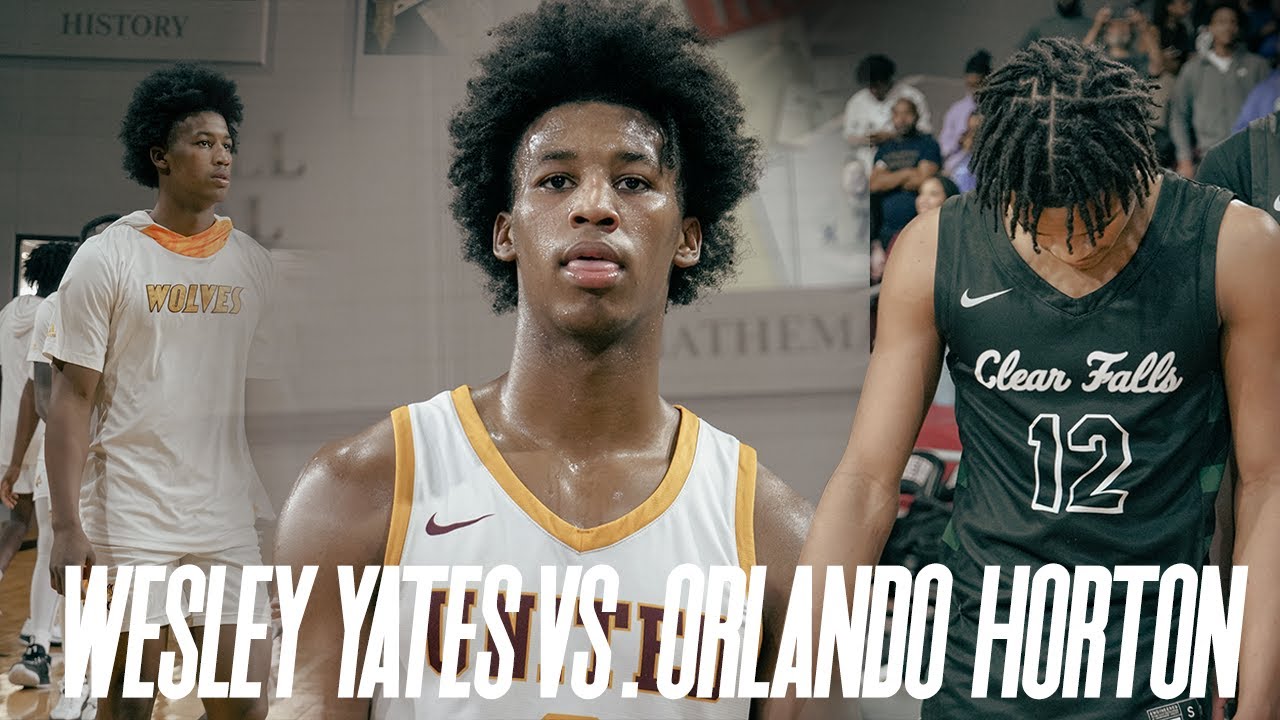 Road to State: Wesley Yates vs. Orlando Horton! 🏀 | Clear Falls vs. Beaumont United🔥