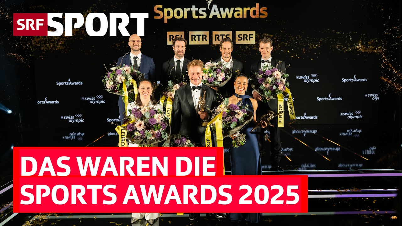 Das waren die Sports Awards 2025 ✨ 🏆| SRF Sport