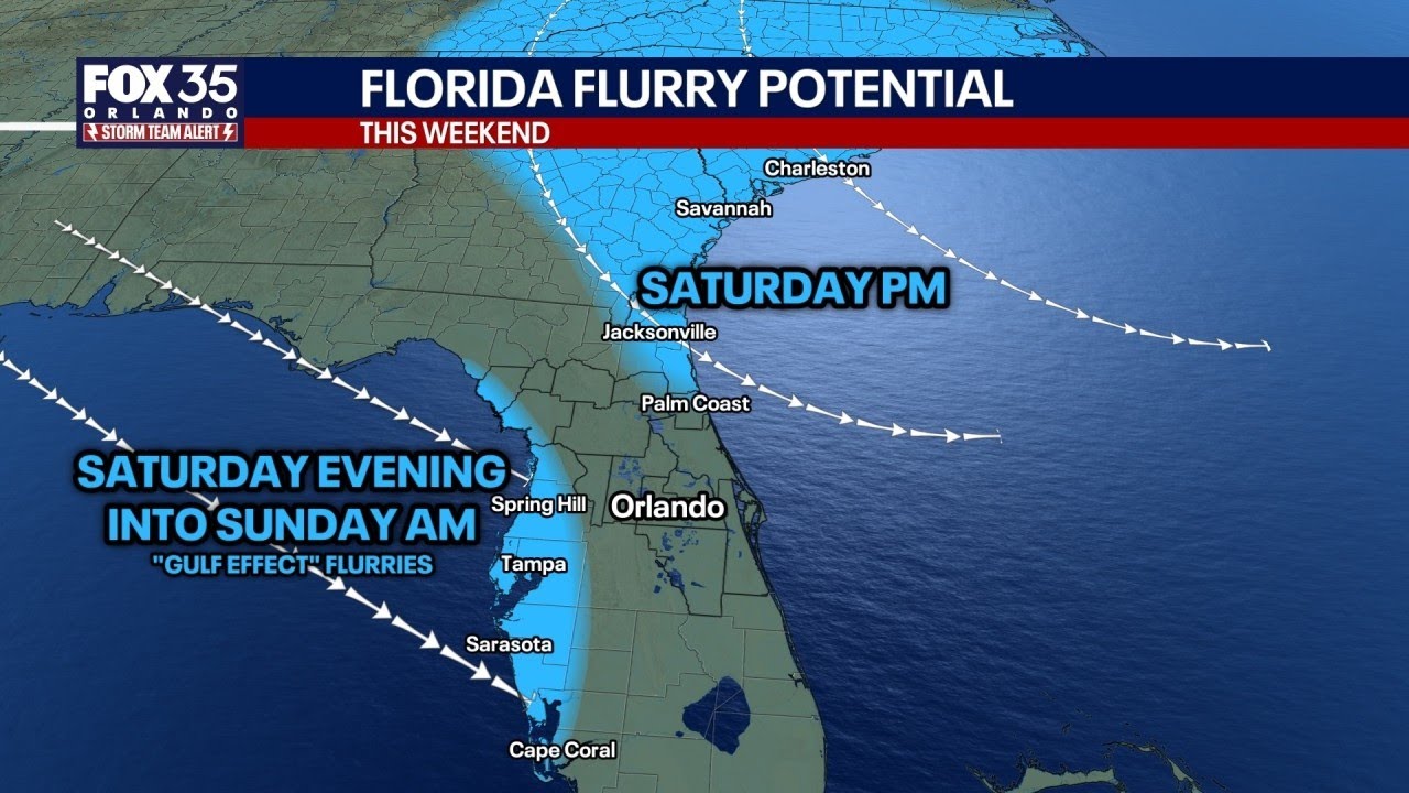 Florida snow forecast: Could it snow? Where, and how much?