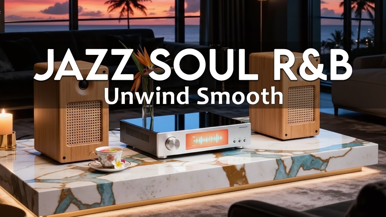 Smooth Jazz & Soulful R&B Tunes for Warm All-Day Listening & Relaxing Time✨