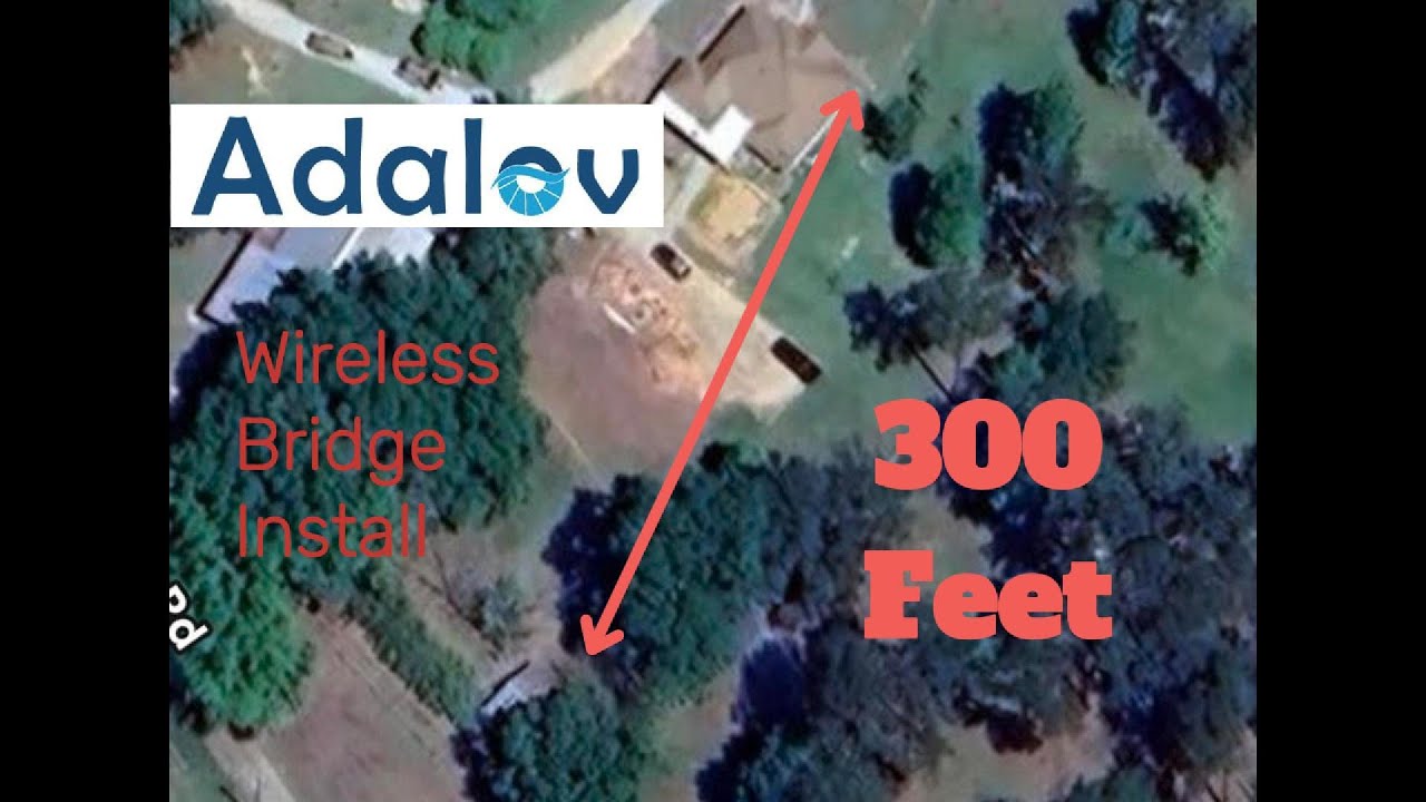 Adalov CPE366 Wireless Bridge with Mounts