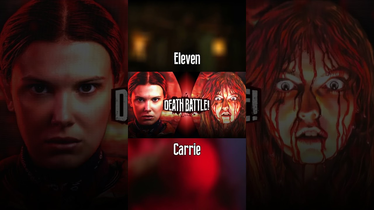 DEATH BATTLE Thumbnails: Eleven vs Carrie