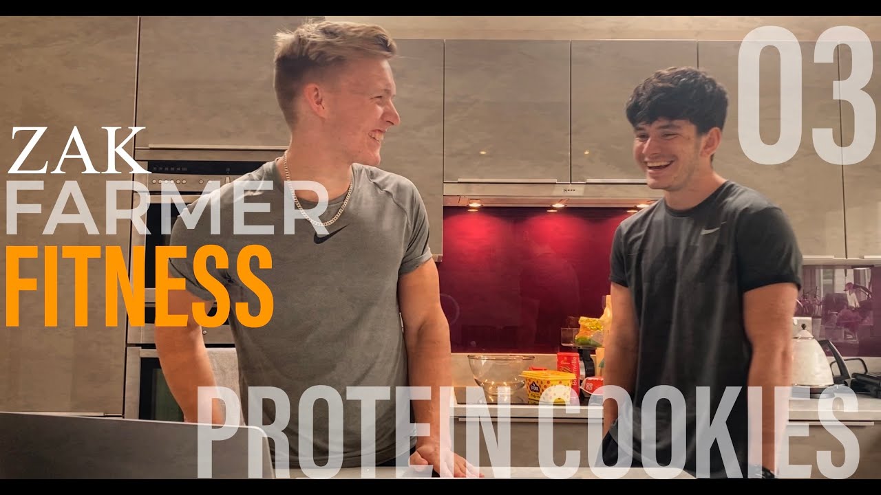 MAKING PROTEIN COOKIES!!