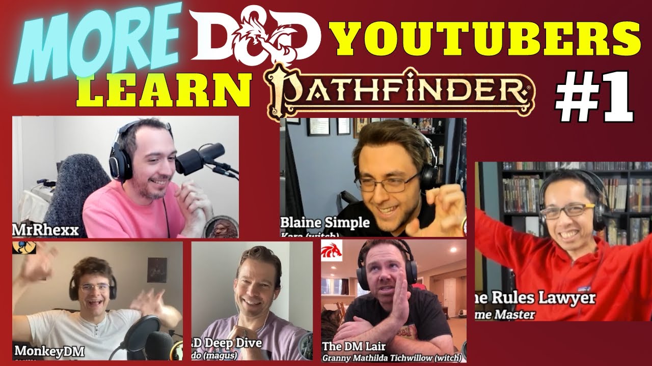 MORE D&D Youtubers Learn Pathfinder 2e! Abomination Vaults, Session #1