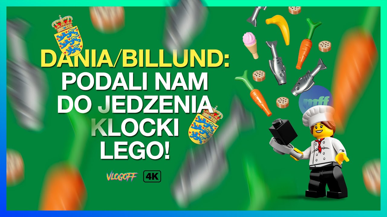 Dania: NAJBARDZIEJ ODJECHANA restauracja LEGO na świecie!