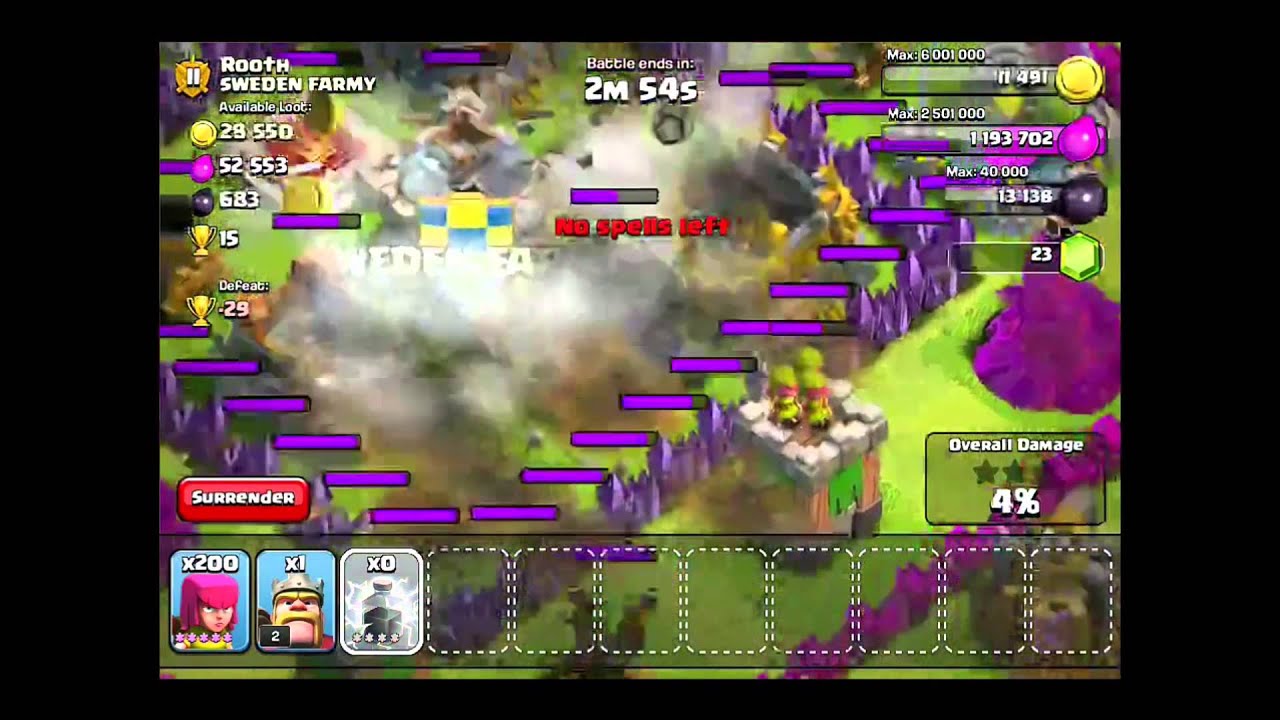ClashOfClansGaming- How to farm dark elixir