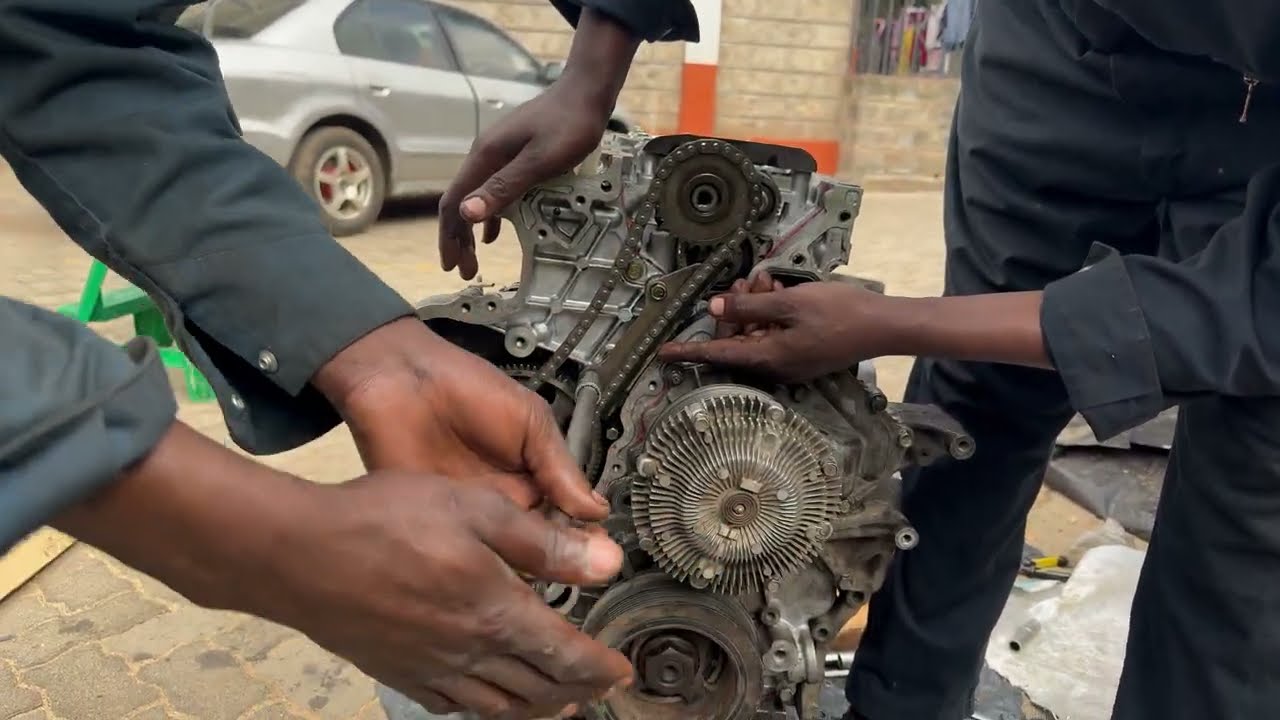 ZD30 Nissan Patrol Y61 Engine Overhaul Assembly and First Start