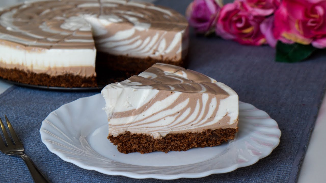 Zebra torta (kolač) - Jednostavno neodoljiva - Ne peče se