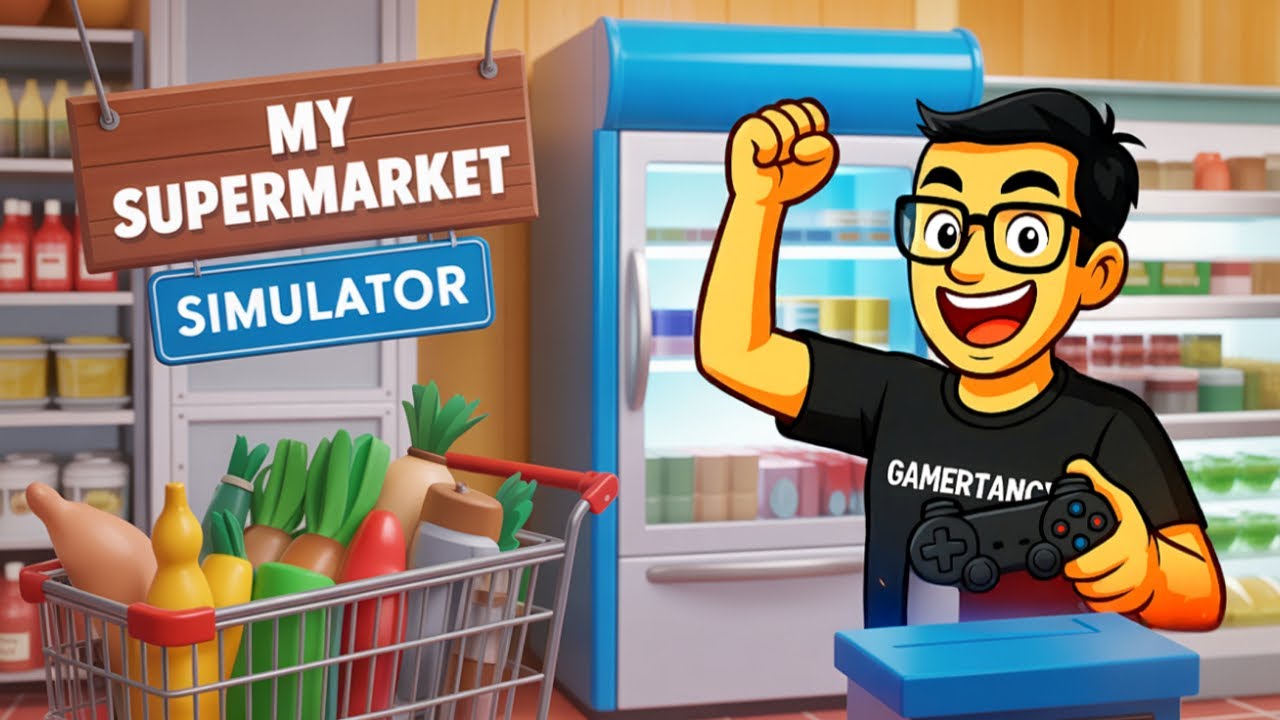 My Supermarket Simulator 3D 🛒 | Grocery Store Ka Full Maza! | Gamertancy Gameplay