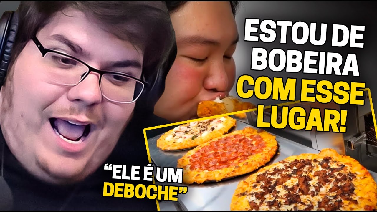 CASIMIRO REAGE: MUITAS PIZZAS DO DONO DO YOUTUBE! ELE N&Atilde;O BRINCA EM SERVI&Ccedil;O | Cortes do Casimito