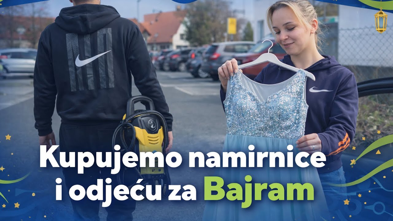 SVE ZA sitne pare😅ON KUPIO MA&Scaron;INU JA ODJEĆU ZA BAJRAM-bajramsko raspoloženje i pripreme u na&scaron;em domu