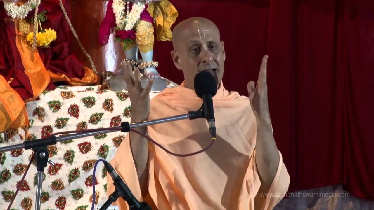 Significance Of Damodar Lila - Radhanath Swami Humpi Yatra 2014