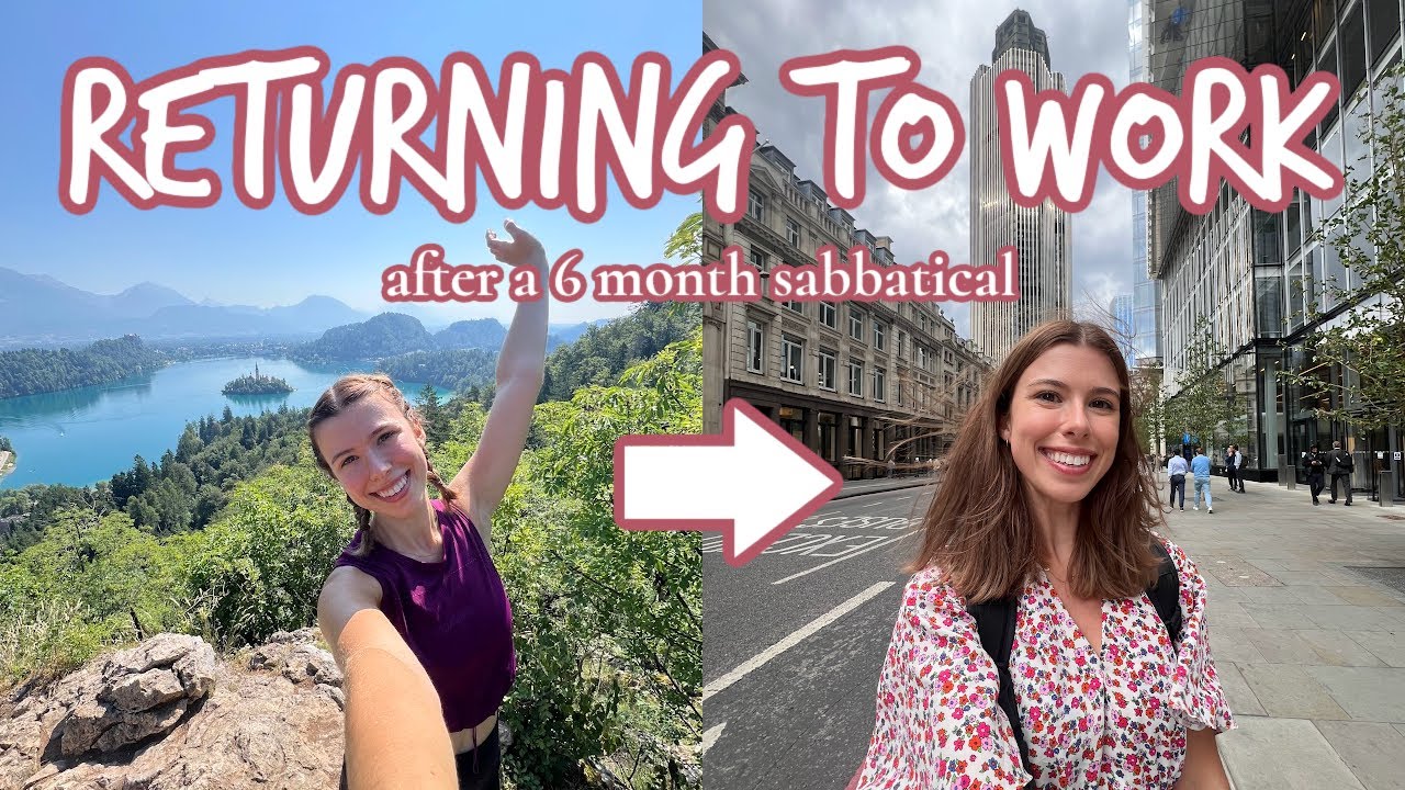 BACK TO WORK AFTER CAREER BREAK (it's been 6 months) | Actuary in City of London