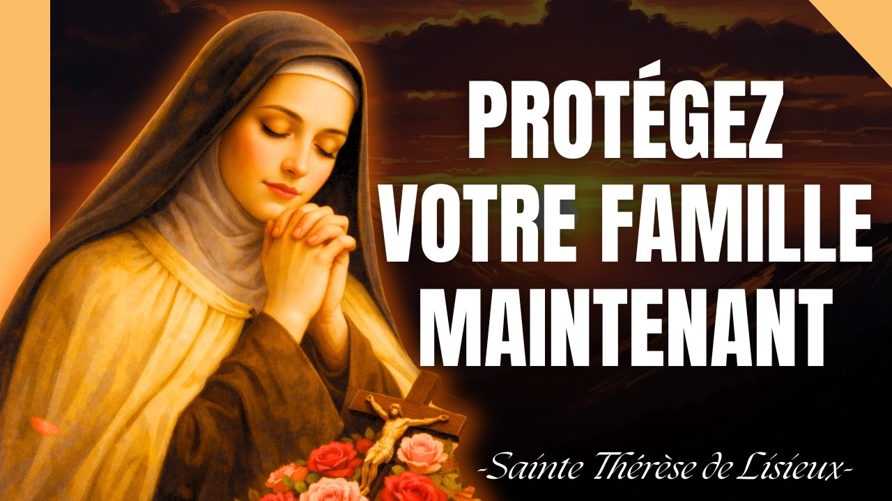 Sainte Thérèse : La Prière la Plus Puissante pour Protéger Votre Famille et Vos Enfants 🌹