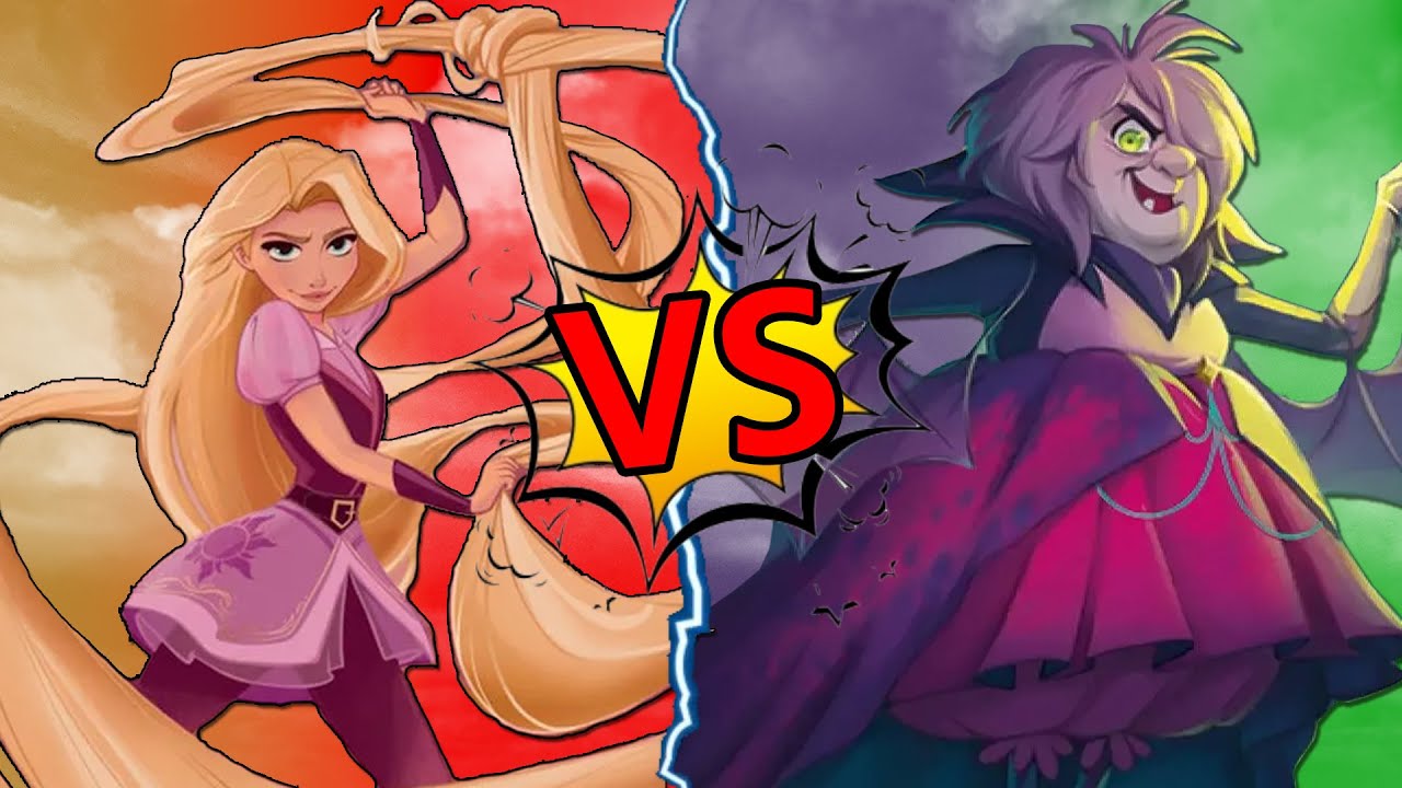 ENFRENTAMOS En Disney LORCANA A RAPUNZEL Y MADAM MIM