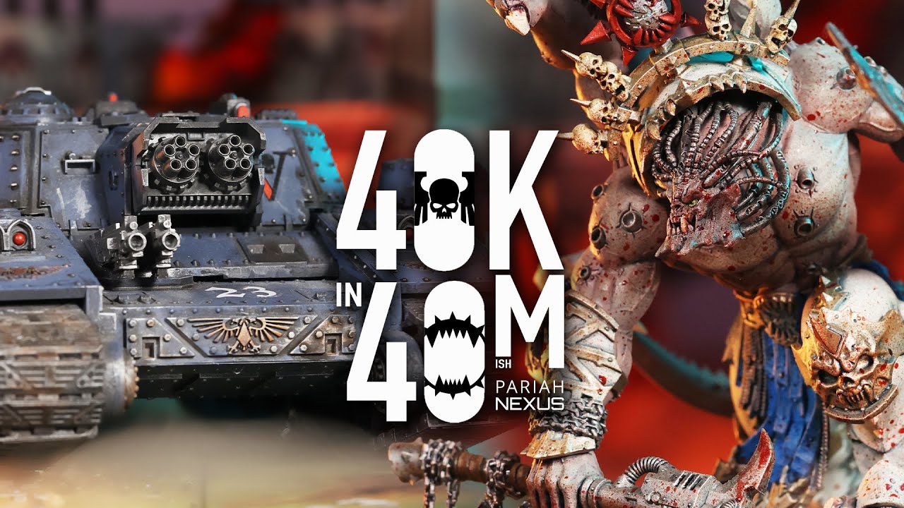 Did the Guard bring enough bullets? World Eaters vs Astra Militarum 40k in 40m battle!