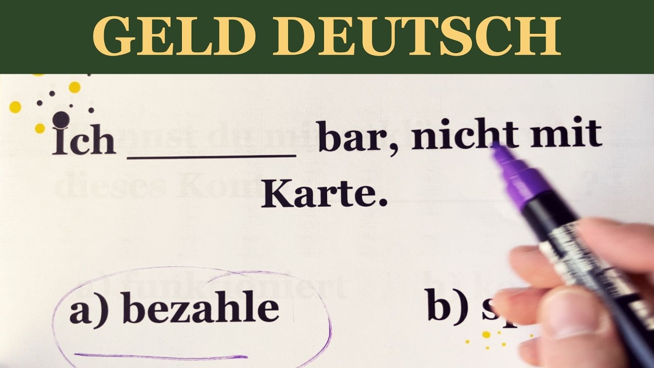 Diese Geld-Wörter fehlen vielen Deutschlernenden
