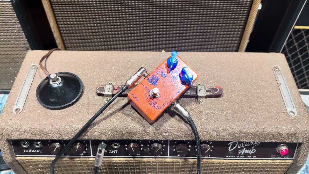 FuzzCat & Brownface Deluxe & Stratocaster 