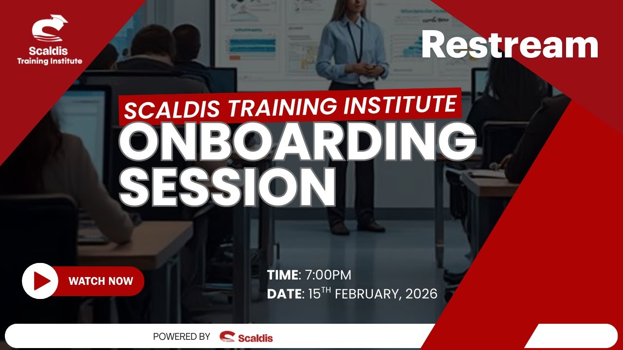 Scaldis Training Institute Onboarding Session