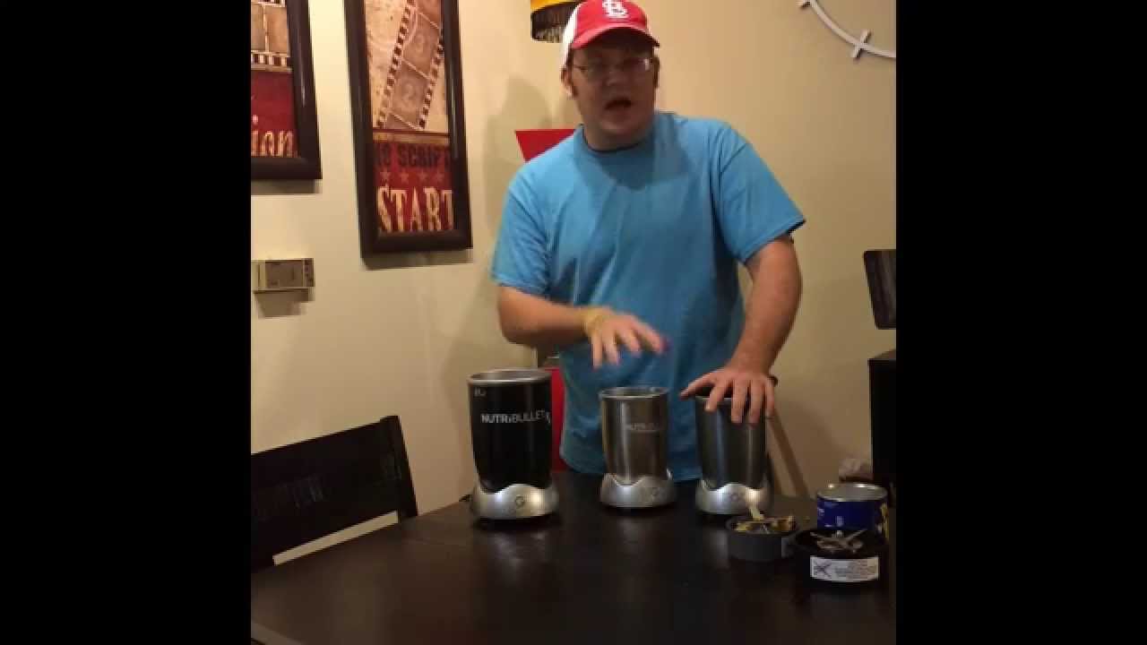 Nutribullet vs. Nurtibullet Pro 900 vs. Nutribullet RX