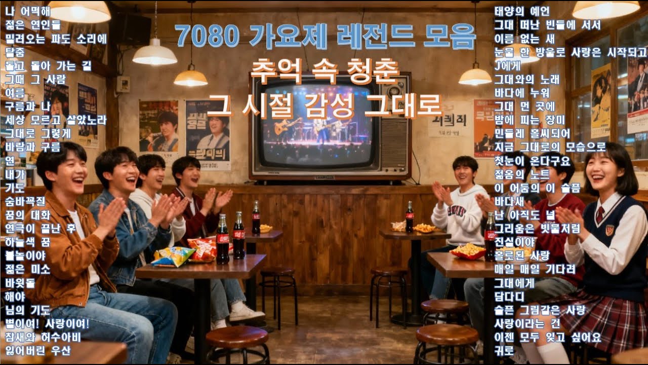 7080가요제 노래모음