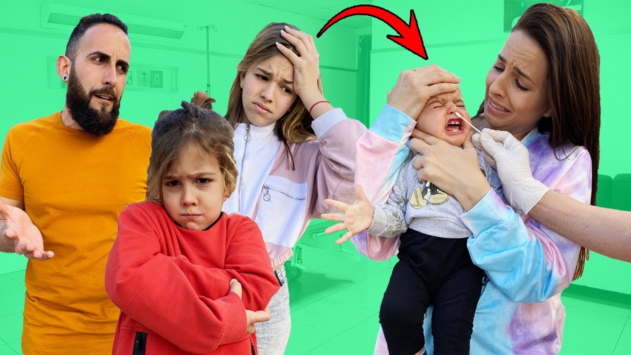 LE HACEMOS A JULEN LA PRUEBA DEL COVID POR PRIMERA VEZ CON TAN SOLO 7 MESES / Familia Amiguindy