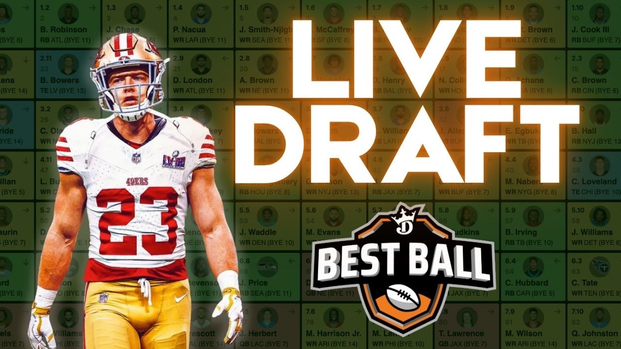 NFL DraftKings Best Ball | Fantasy Football Draft & Strategy