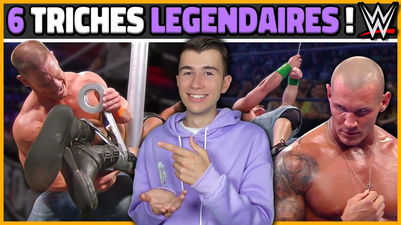 6 triches L&Eacute;GENDAIRES &agrave; la WWE !