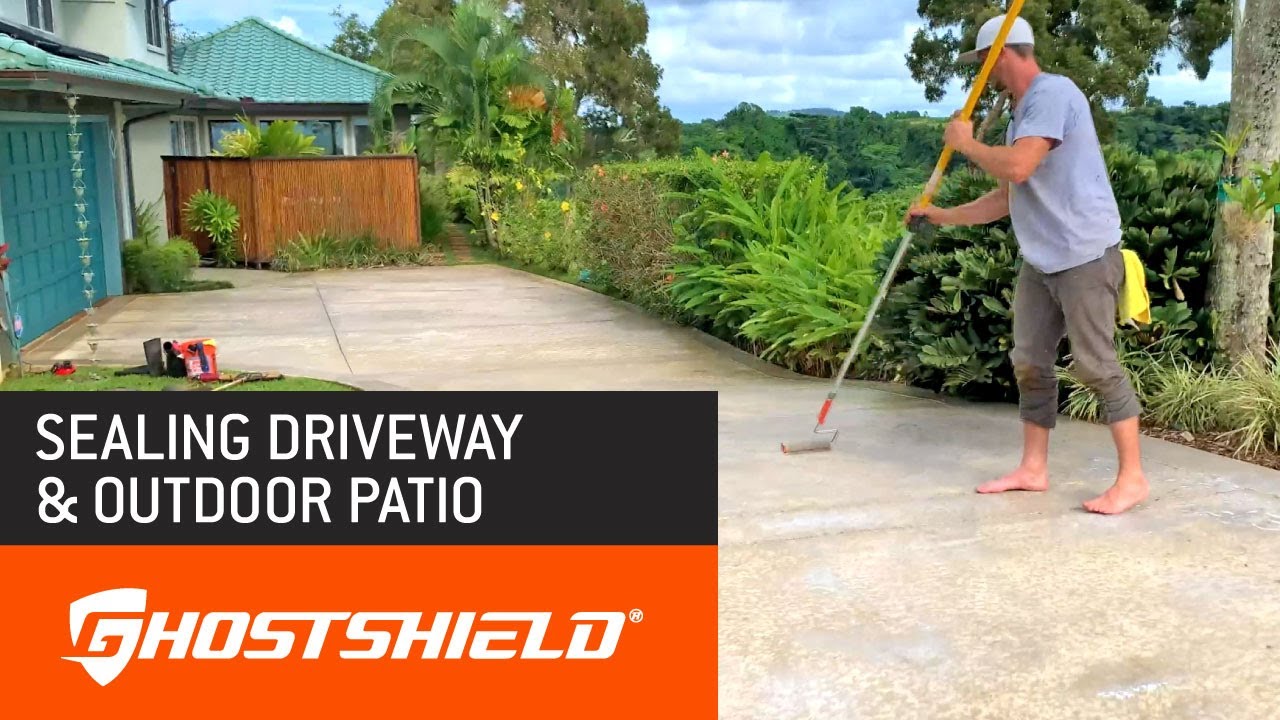 Ghostshield & Resurface Kauai  Siloxa Tek&reg; 8505 & 8500 oil and stain resistant penetrating concrete