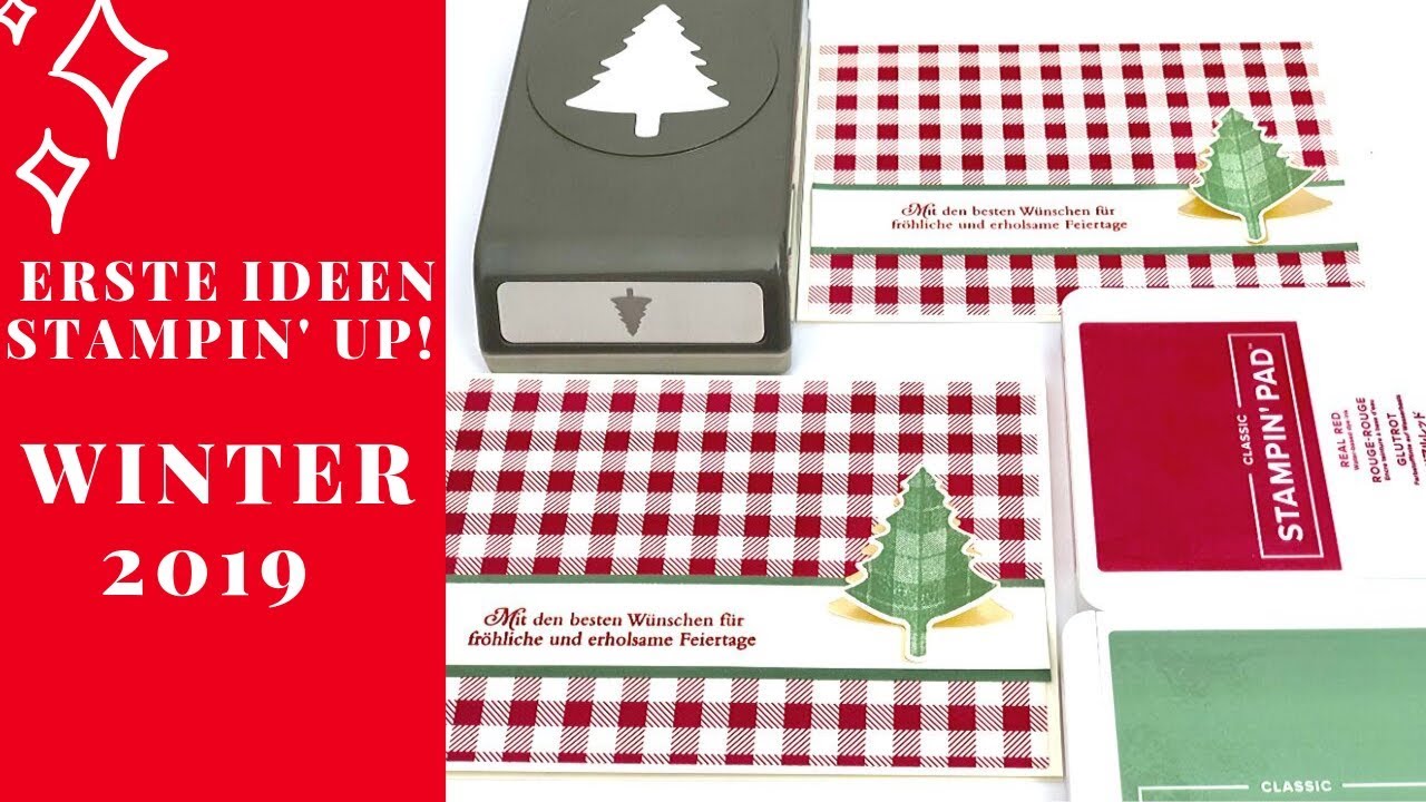 Tannen & Karos von Stampin' Up! ⎮ Neue Produkte 2019 ⎮ meine Ideen dazu