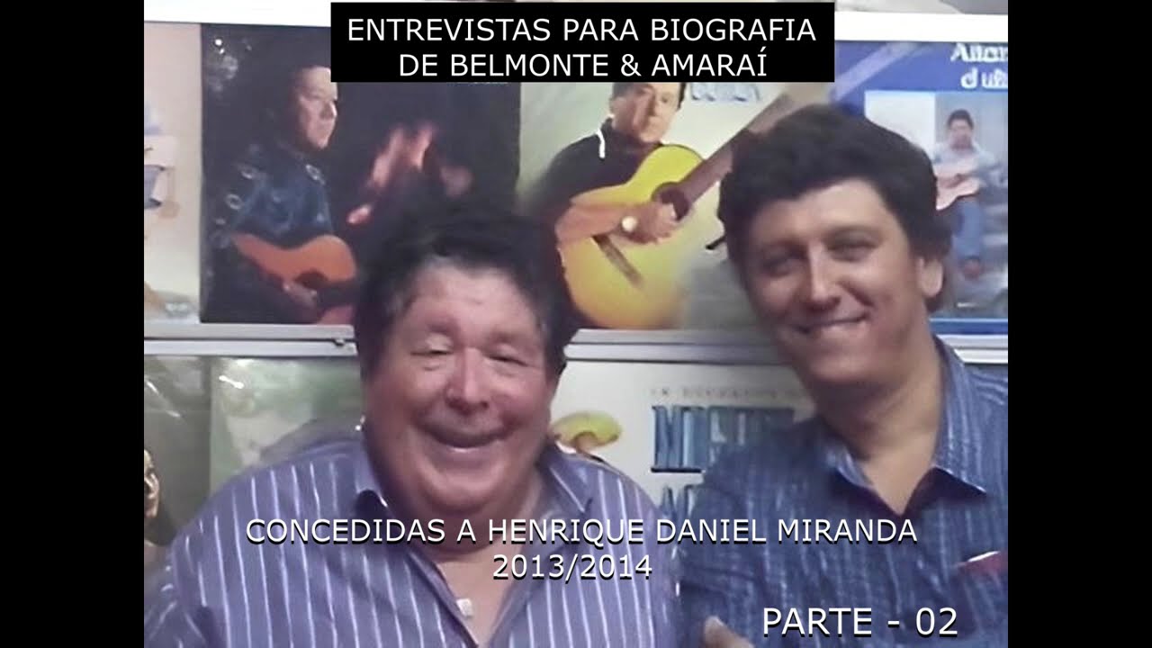 entrevista com o grande cantor Amaraí