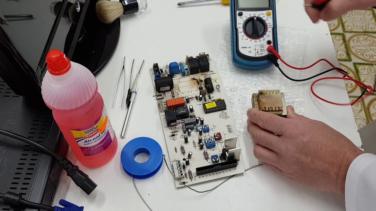 Tutorial (1° di 2 parti) Riparazione scheda Caldaia Danneggiata Da Ossido