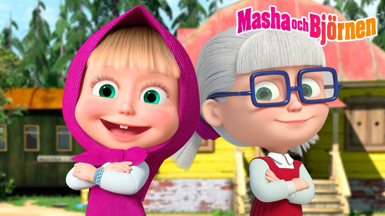 Masha och Björnen 👧🐻 Megastrid 💥⚔️ Ett måste att se! 🔎 Masha och Dasha