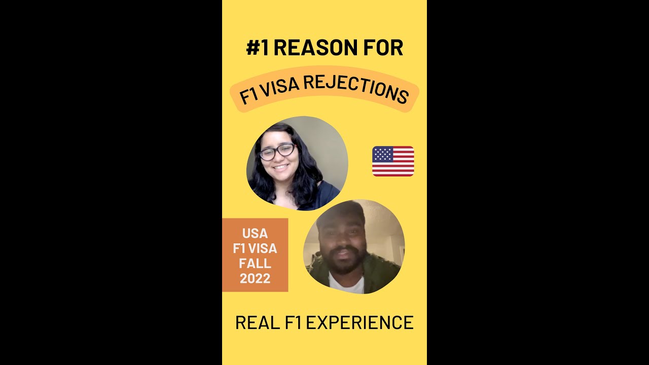 #1 reason why F1 visas are getting rejected 🥹 | USA 🇺🇸 Fall 2022