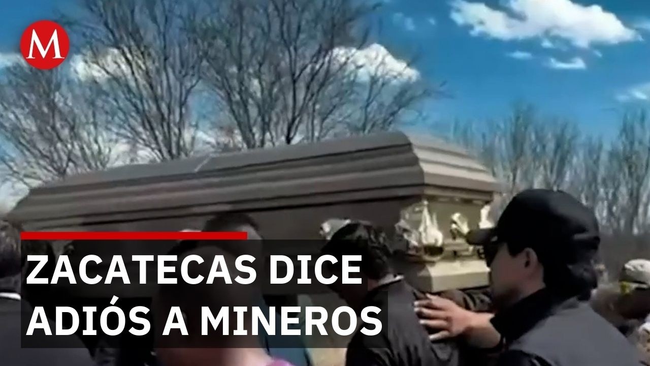 Funeral en Zacatecas por mineros asesinados en Sinaloa genera indignación y reclamos de justicia