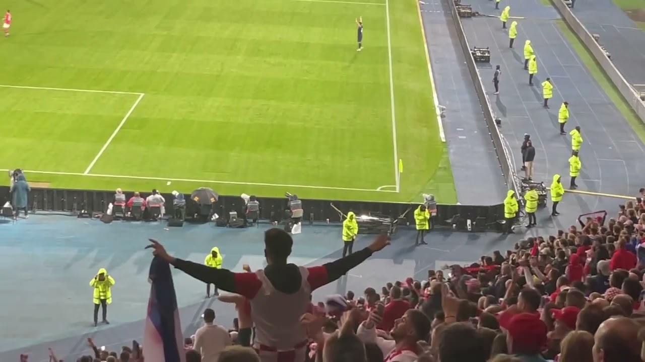 Hrvatski navijači u Beču (25.09.2022) - Austrija vs. Hrvatska 1:3
