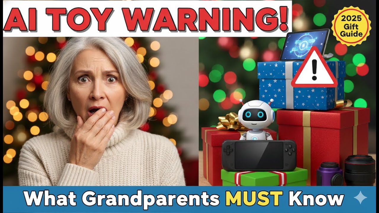 ⚠️ Внимание: игрушка с искусственным интеллектом для бабушек и дедушек! Лучшие технологические ро...