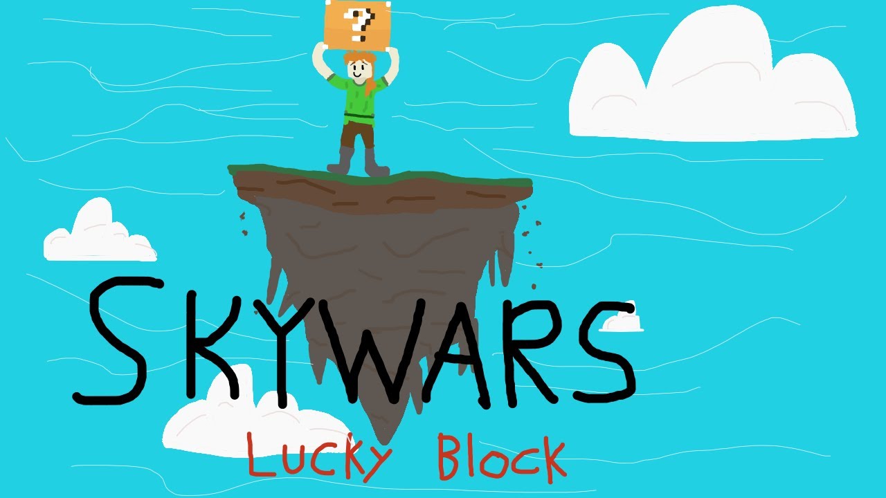 Skywars Lucky Block big brain moments