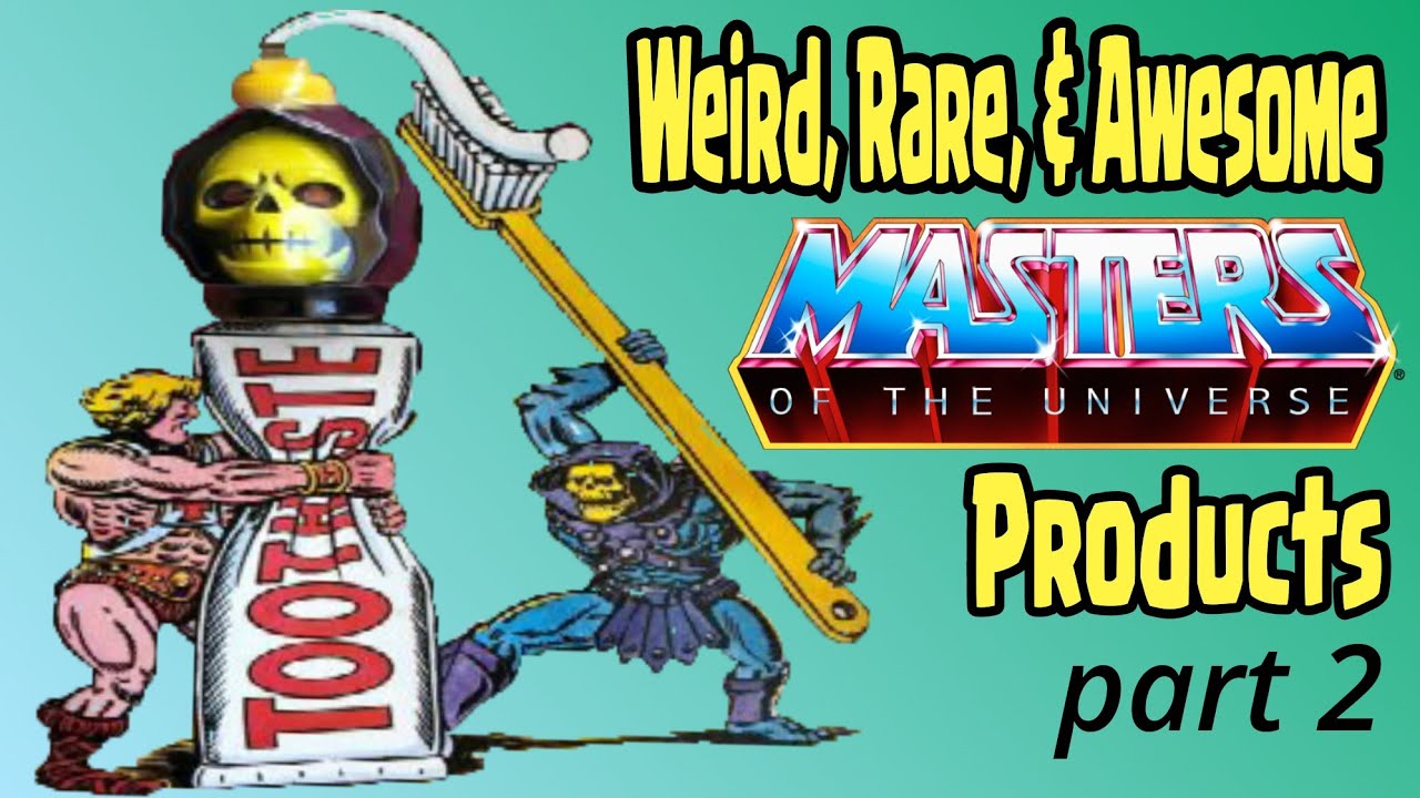 Forgotten 80s Awesomeness - Masters of the Universe Products #2