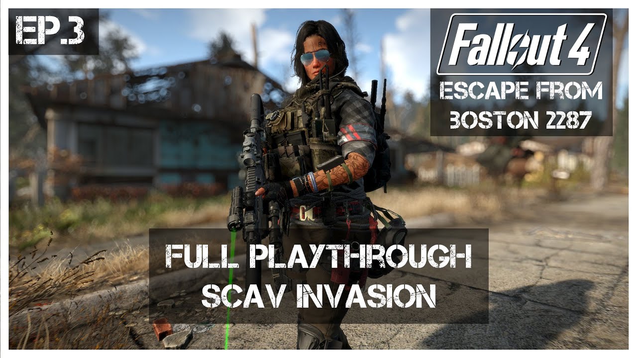Fallout: Escape From Boston Full Playthrough I Episode 3 I Scav Invasion
